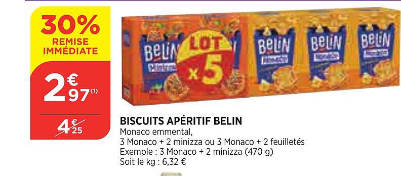 Biscuits Apéritif Belin