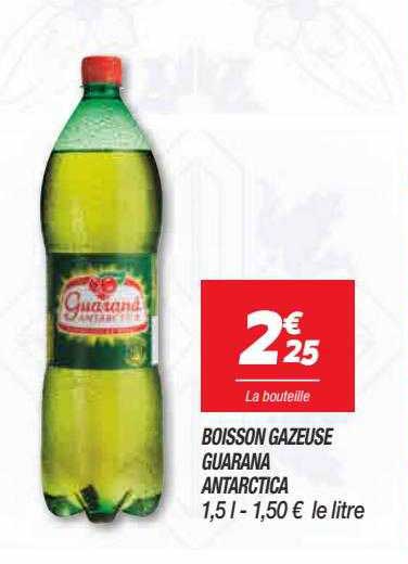 boisson gazeuse guarana antarctica