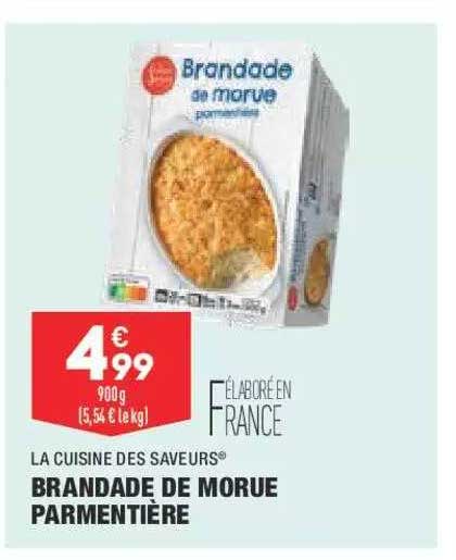 Brandade De Morue Parmentière La Cuisine Des Saveurs