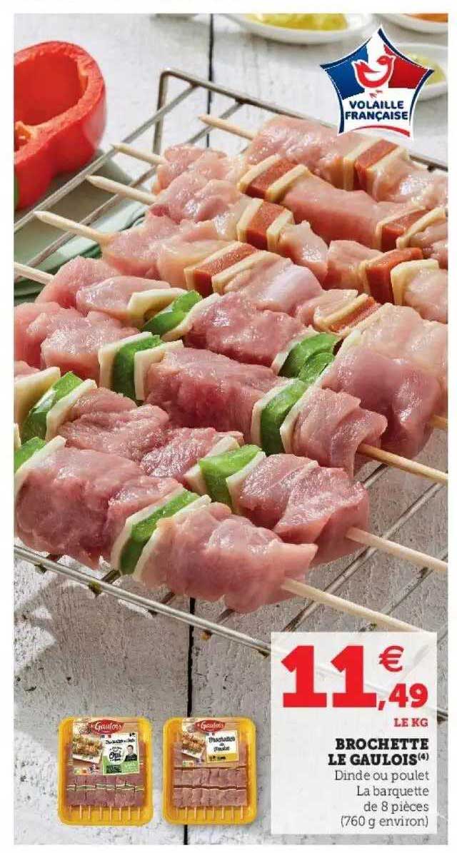 Brochette Le Gaulois