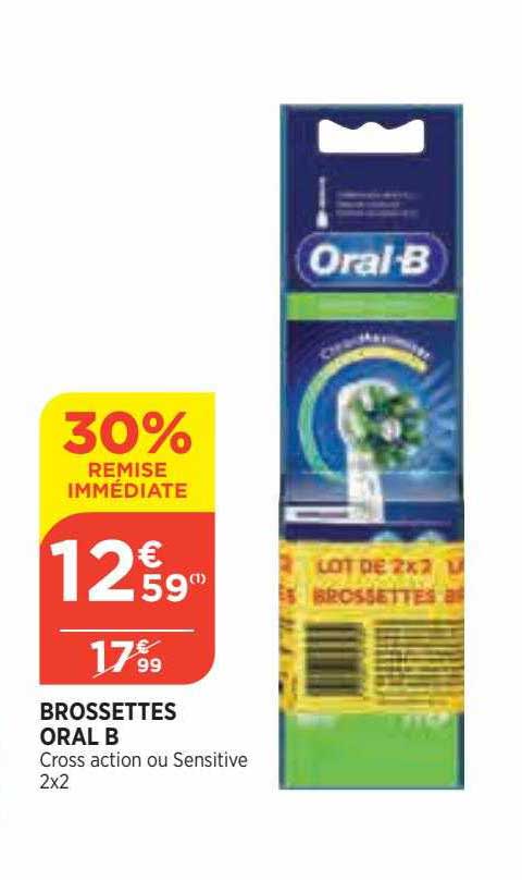 Brossettes Oral B