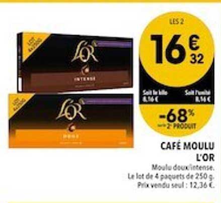 Café Moulu L'or