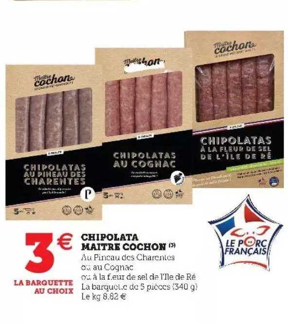 chipolata maître cochon