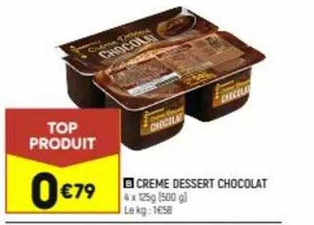 Crème Dessert Chocolat