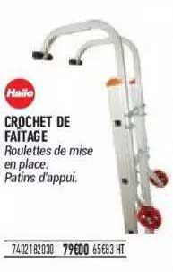 crochet de faitage hailo