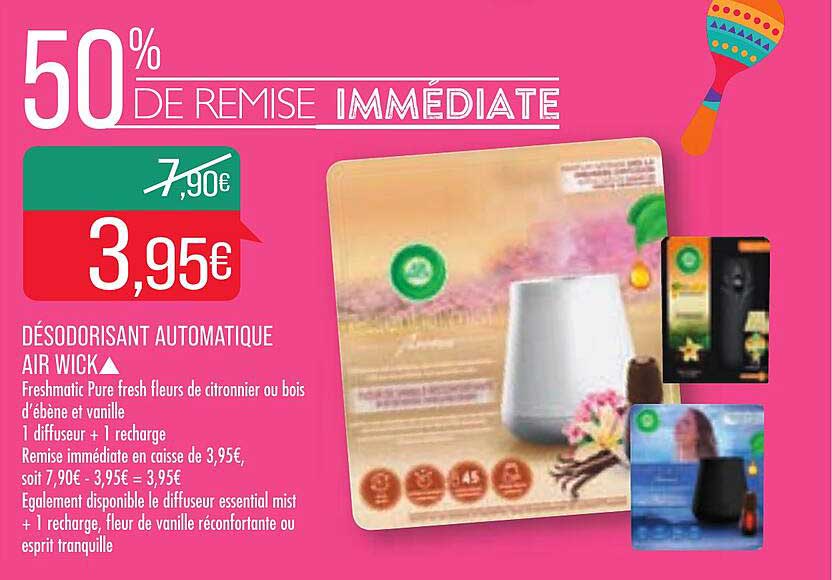 désodorisant automatique air wick