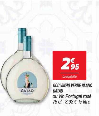 doc vinho verde blanc gatao