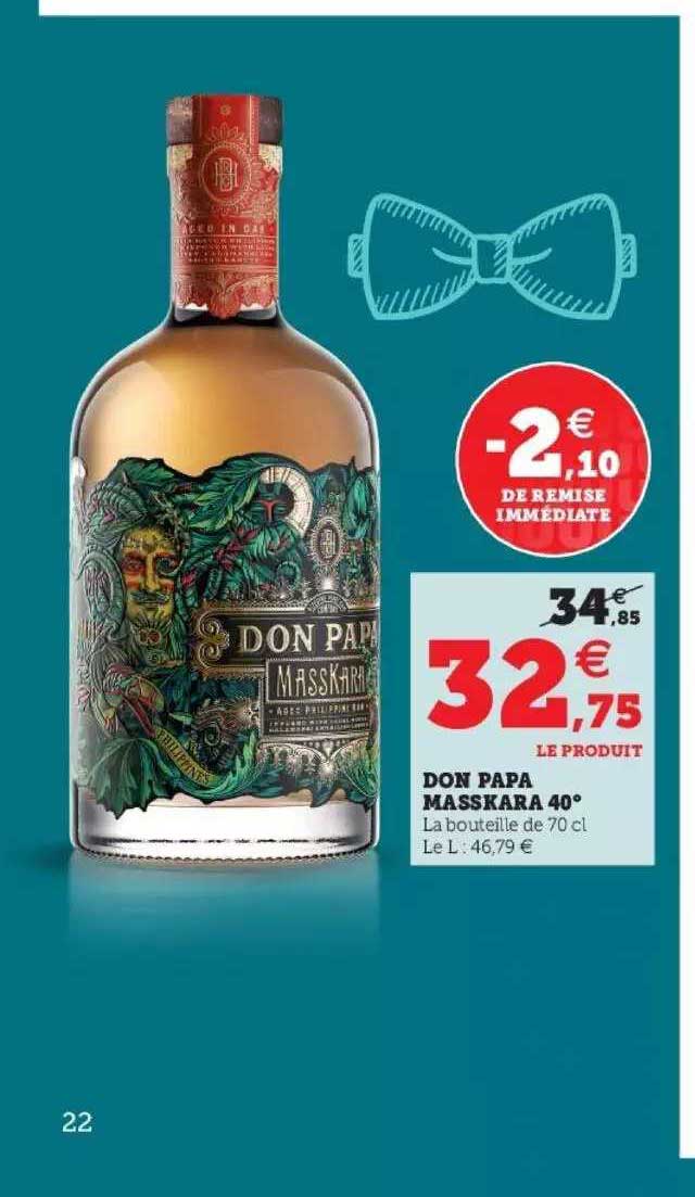 don papa masskara 40°