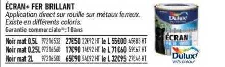 écran + Fer Brillant