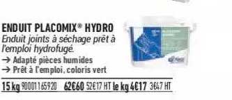 enduit placomix hydro
