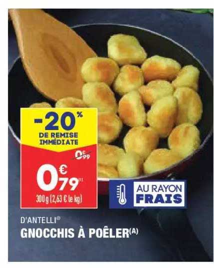 Gnocchis à Poêler D'antelli