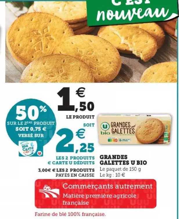 grandes galettes u bio