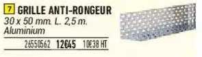 grille anti-rongeur