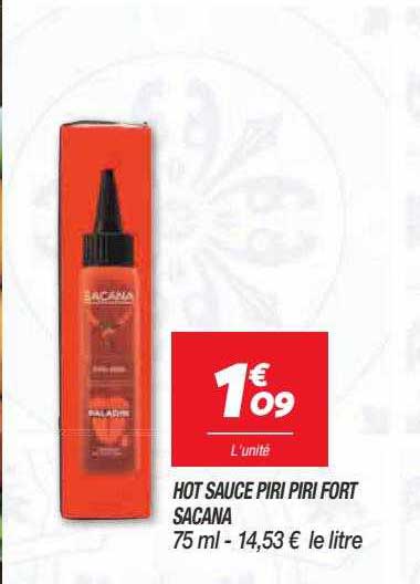 hot sauce piri piri fort sacana