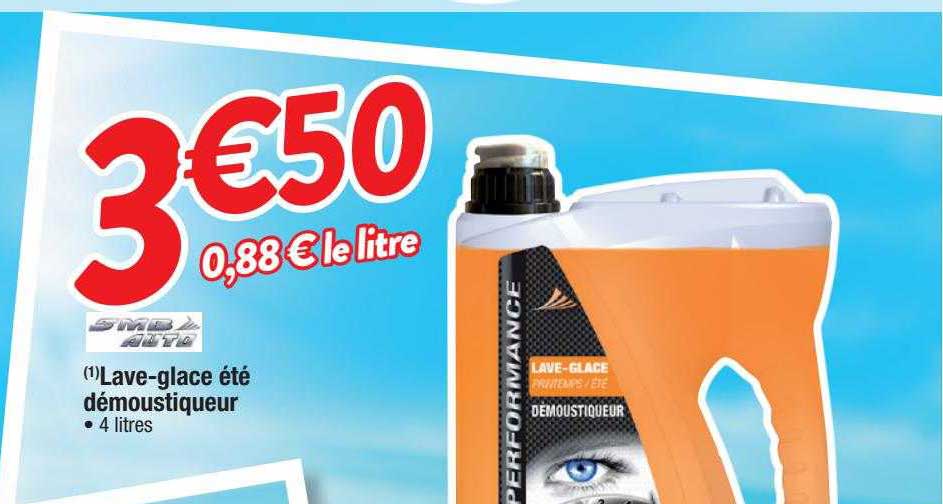 lave-glace été démoustiqueur