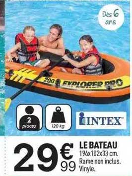 le bateau intex