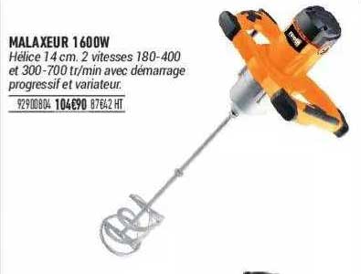 malaxeur 1600w
