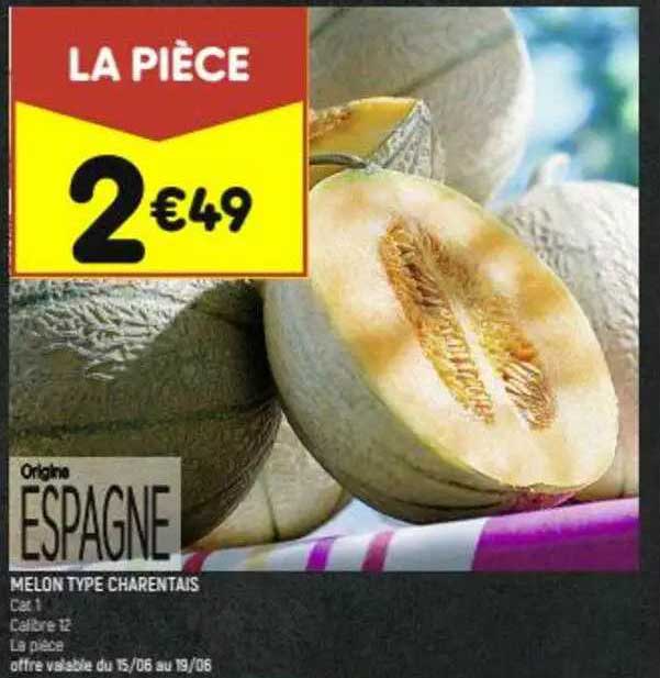 melon type charentais