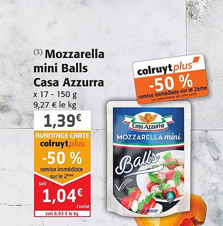 mozzarella mini balls casa azzurra