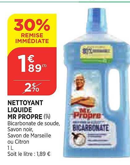 nettoyant liquide mr propre
