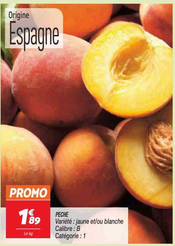Pêche Jaune Et-ou Blanche