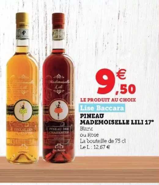 pineau mademoiselle lili 17°