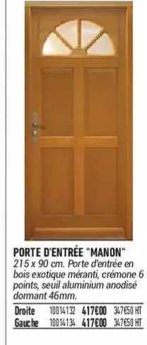 porte d'entrée "manon"
