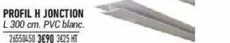 profil h jonction
