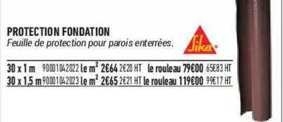 protection fondation sika