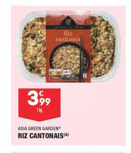 riz cantonais asia green garden