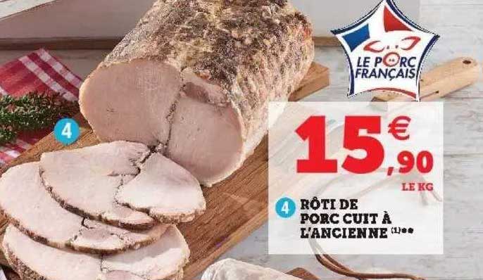 Rôti De Porc Cuit à L'ancienne