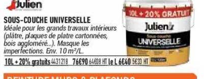 sous-couche universelle julien