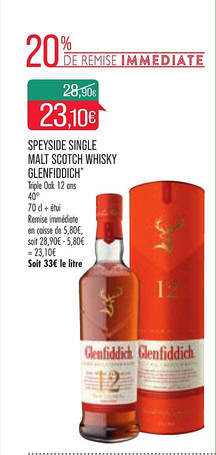 speyside single malt scotch whisky glenfiddich