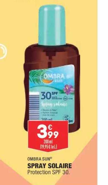 spray solaire ombra sun