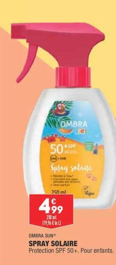 spray solaire ombra sun