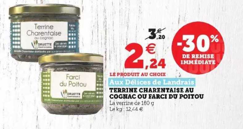 terrine charentaise au cognac ou farci du poitou aux délices du landrais