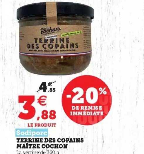 terrine des copains maître cochon sodiporc