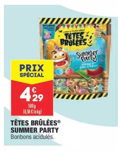 têtes brûlées summer party