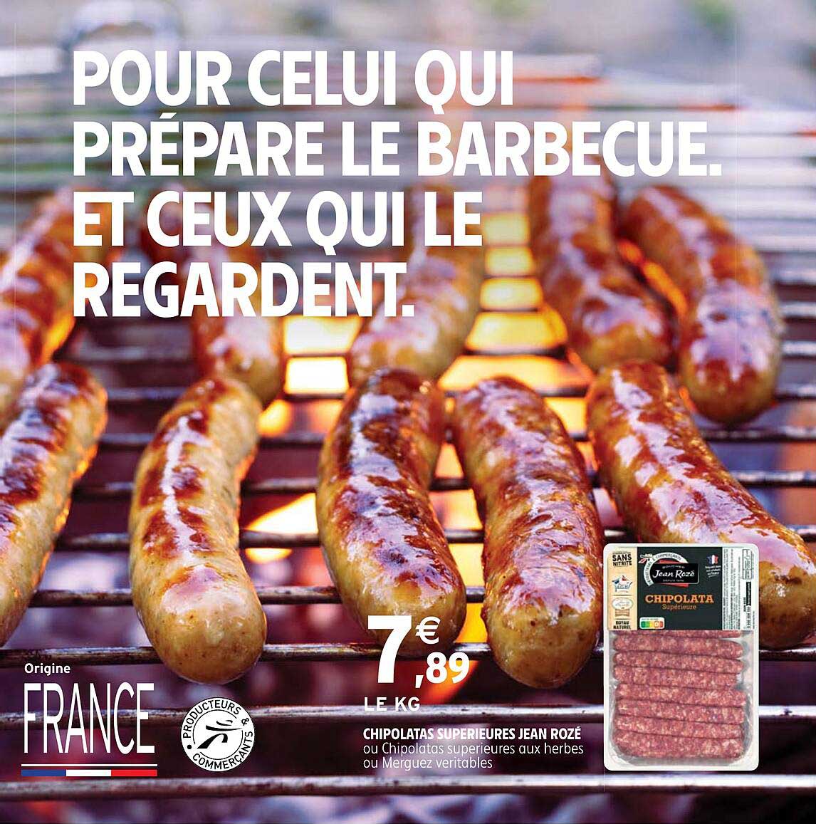 chipolatas supérieures jean rozé