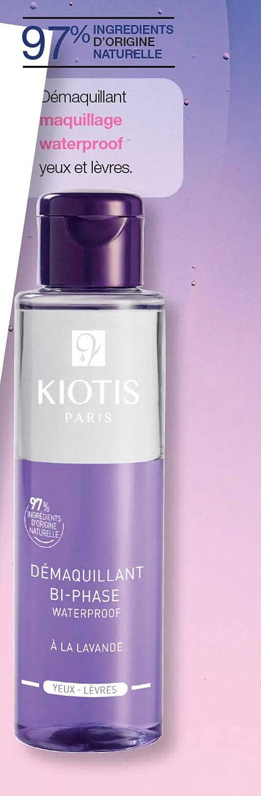 Démaquillant Bi-phase Waterproof Kiotis