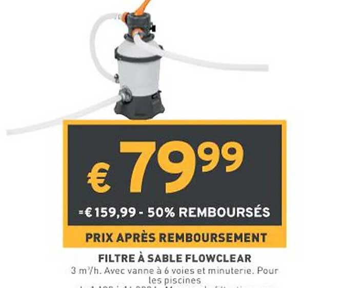 filtre à sable flowclear