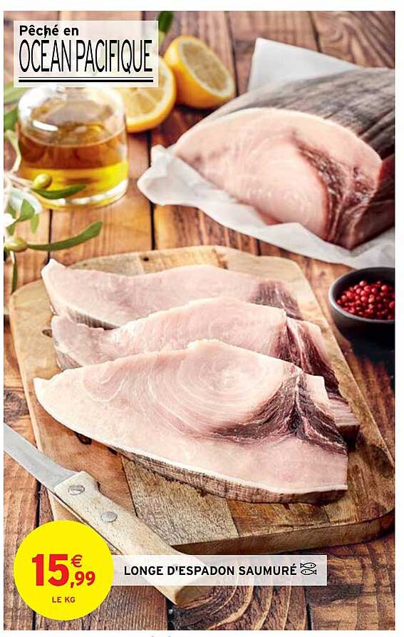 longe d'espadon saumuré