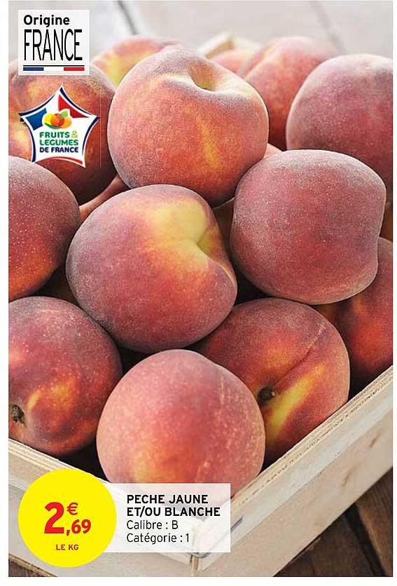 pêche jaune et-ou blanche