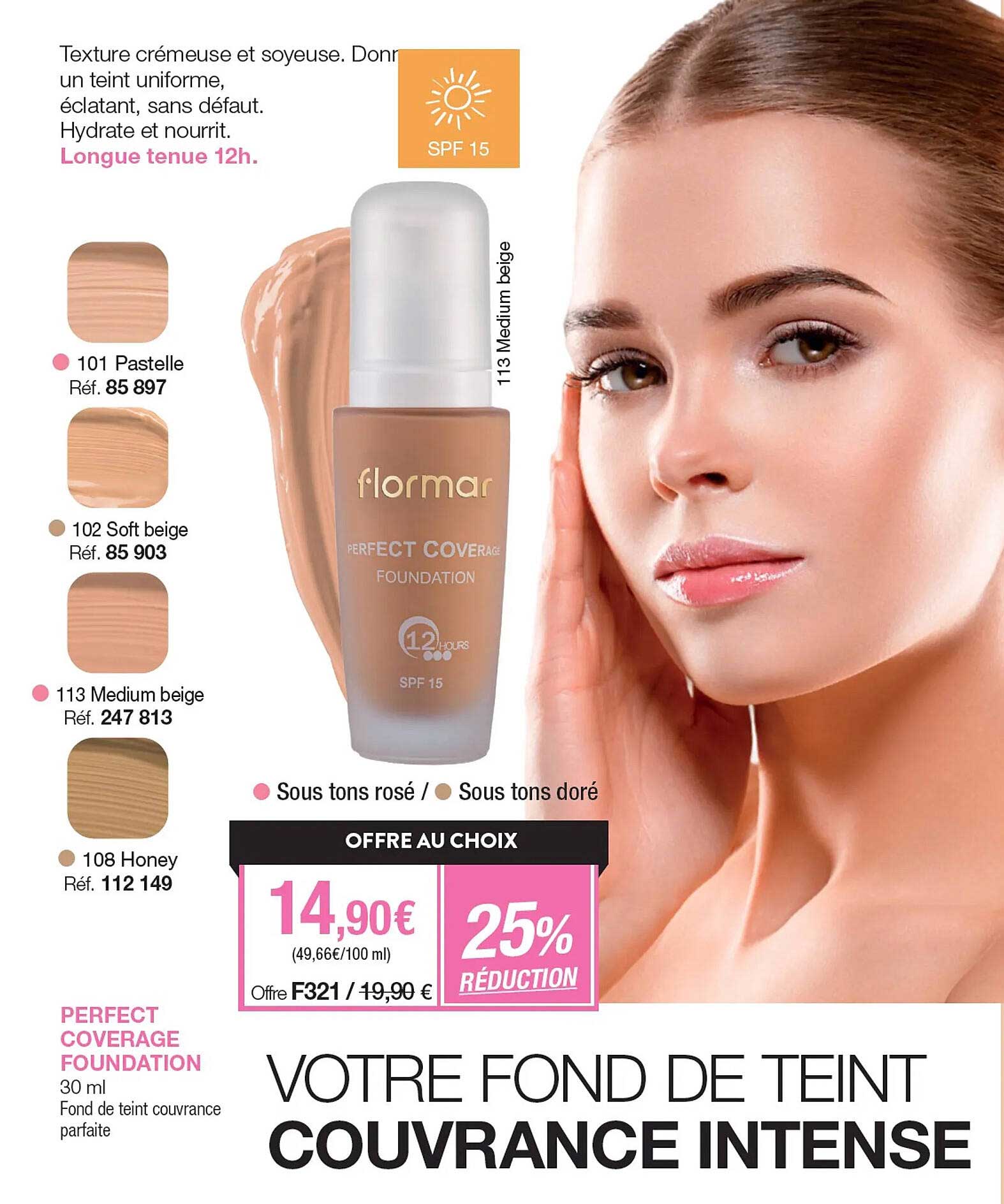 perfect coverage foundation flormar