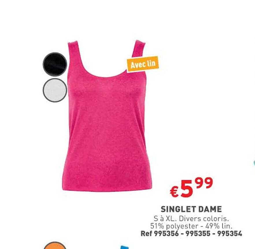 singlet dame