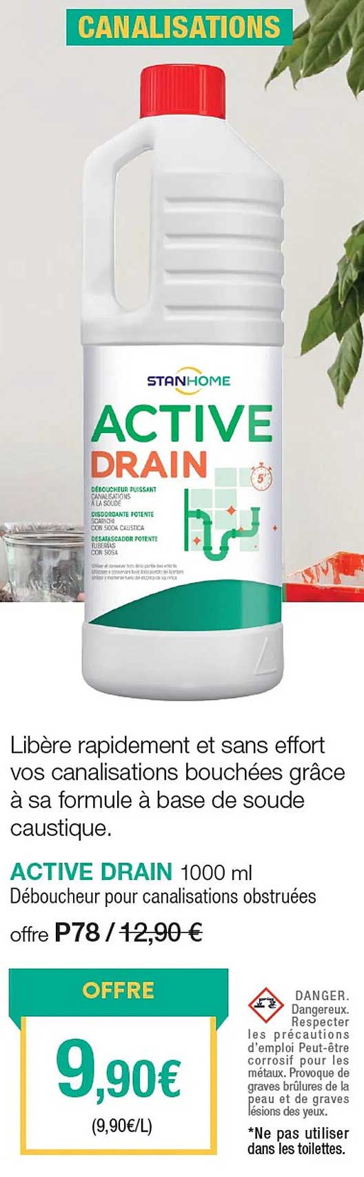active drain
