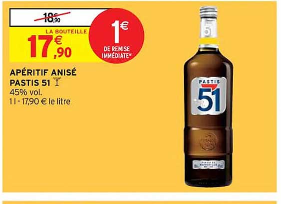 Apéritif Anisé Pastis 51