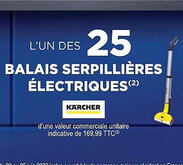 Balais Serpillières électriques Kärcher