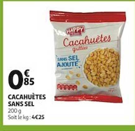 Cacahuètes Sans Sel