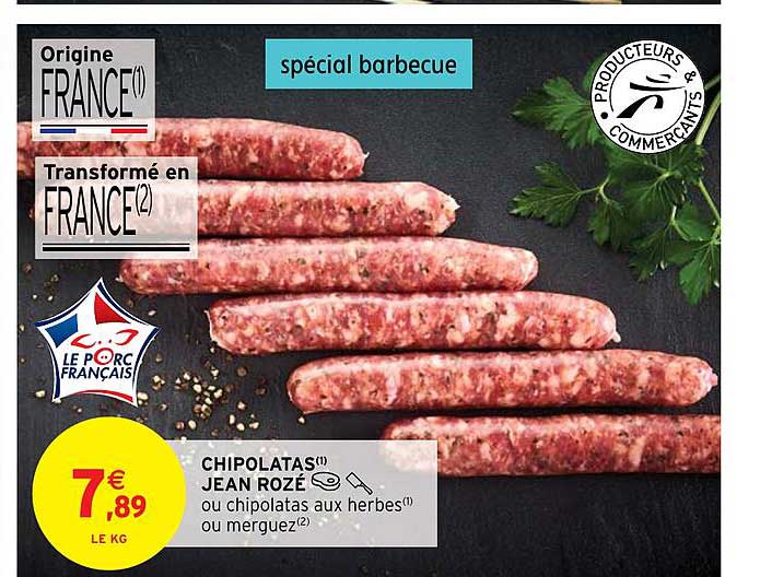 chipolatas jean rozé